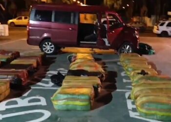 Decomiso de droga en Camarones, prov. de Esmeraldas